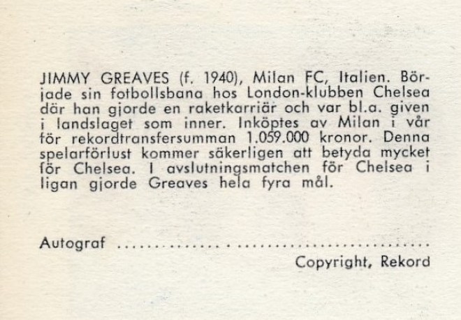 Jimmy Greaves b